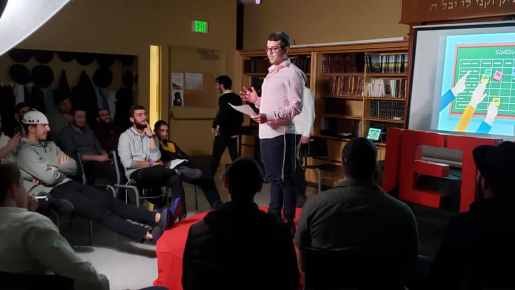 Students in classroom